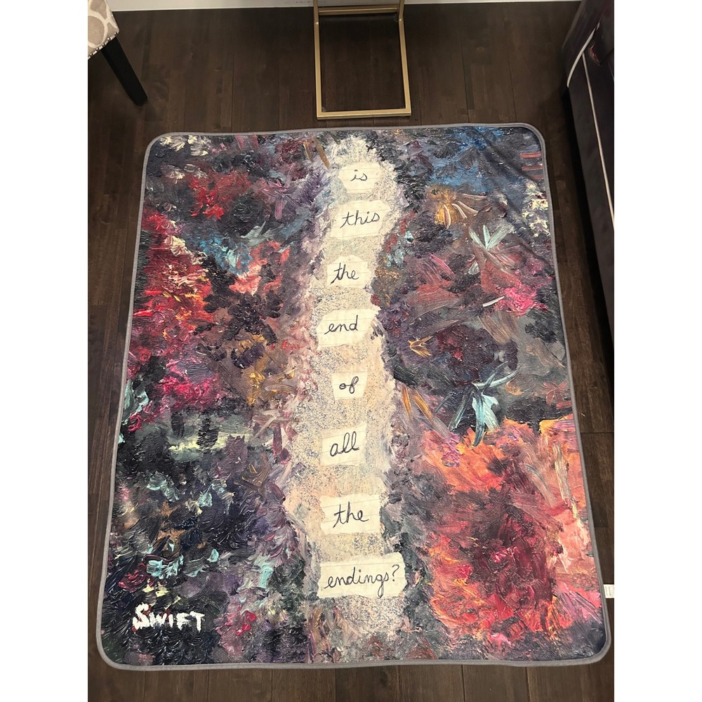 Taylor Swift Tour Blanket King of My Heart Official from Reputation